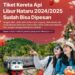 Tiket Kereta Api untuk Liburan Natal & Tahun Baru 2024/2025 Sudah Bisa Dipesan