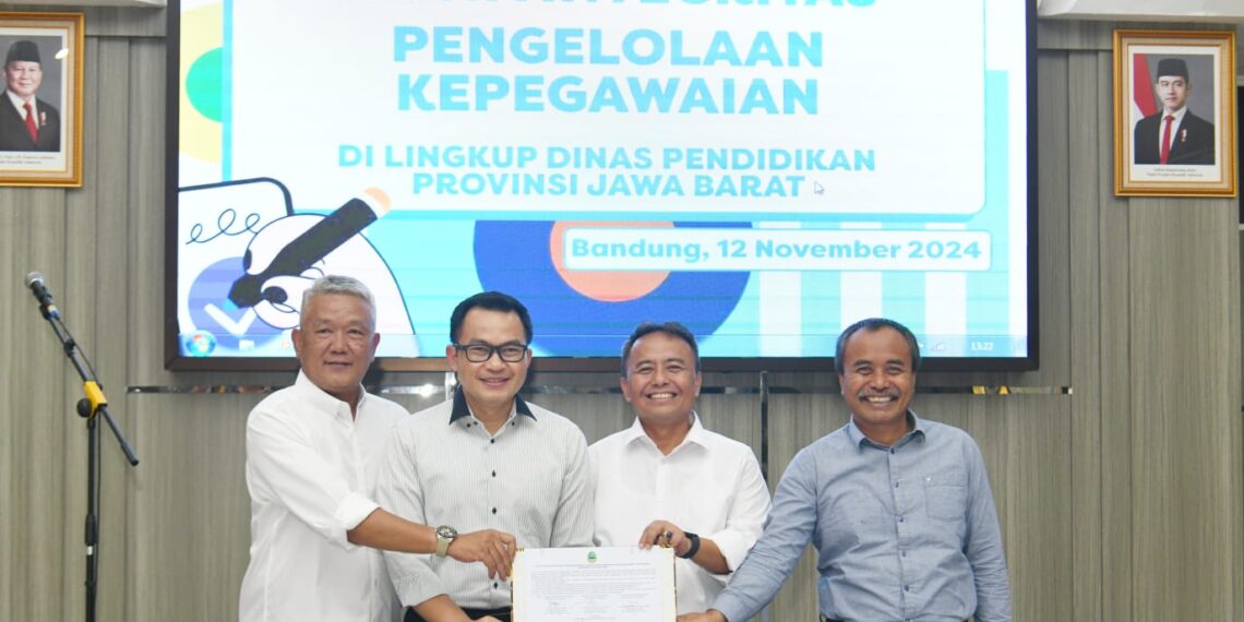 ASN Dinas Pendidikan Jabar Tandatangani Pakta Integritas Komitmen Tata Kelola Pemerintahan