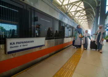 KA Papandayan dan KA Cikuray Jadi Favorit Pada Masa Libur Nataru 2024