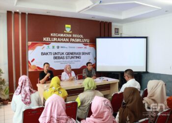 Sosialisasi Pencegahan dan Penanganan Stunting serta Medical Check-Up Bersama Len