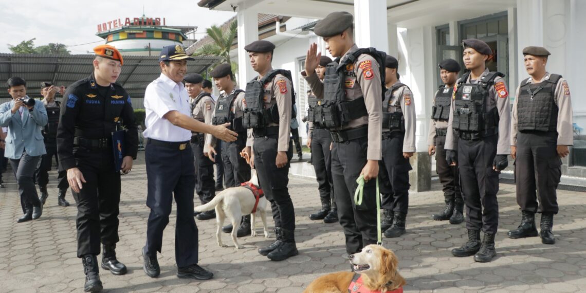 Libur Nataru 2024/2025, 752 Personil Pengamanan Daop 2 Bandung Perketat Keamaanan Dengan Humanis dan Siaga