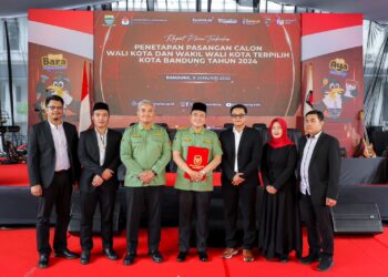 Sah! Farhan dan Erwin Jadi Walkot dan Wawalkot Bandung Terpilih Periode 2025-2030