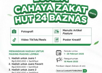 Semarak Lomba HUT Ke 24 BAZNAS