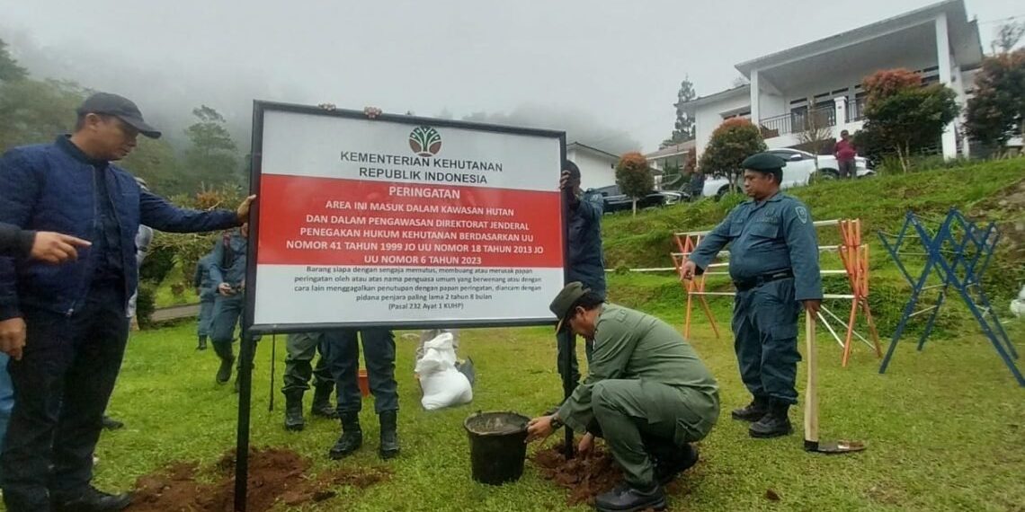 Puncak Bogor Diterjang Penertiban: Sejumlah Vila Tak Berizin Disegel!