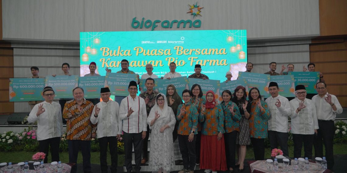 Tebar Kebahagian, Bio Farma Salurkan Santunan Sebesar Milyaran Rupiah
