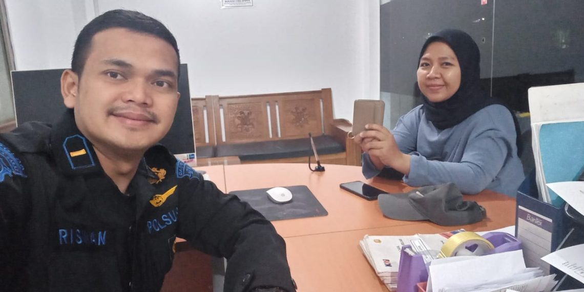 Pelanggan KA Pangandaran Berikan Apresiasi kepada Polsuska Daop 2 Bandung