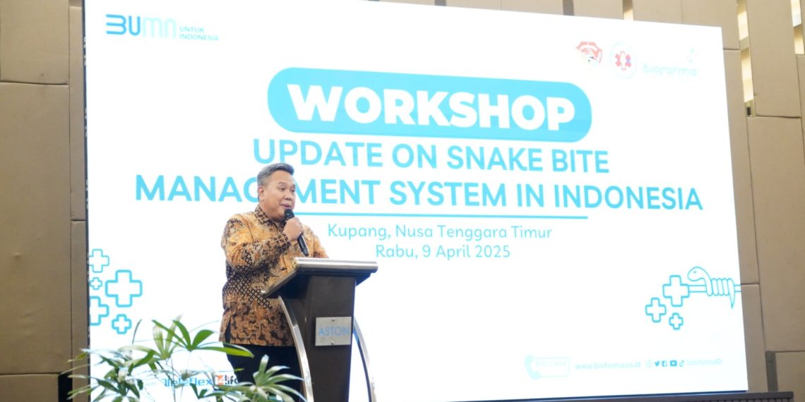 Bio Farma Gelar Workshop Snakebite Management di Kupang