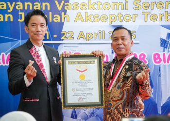 Rekor MURI Pelayanan Vasektomi Terbanyak Pecah di Majalengka