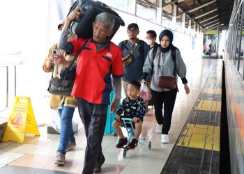 Awas! Ini Aturan Bawa Barang di KA Selama Liburan