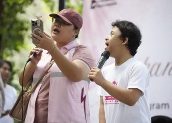 Srikandi PLN UID Jabar Tebar Energi Cinta untuk Anak Disabilitas di Tahura