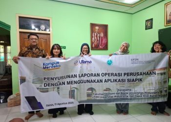Pelatihan Penyusunan Laporan Operasi Perusahaan dengan Aplikasi SIAPIK di Dapur Enin Bandung  