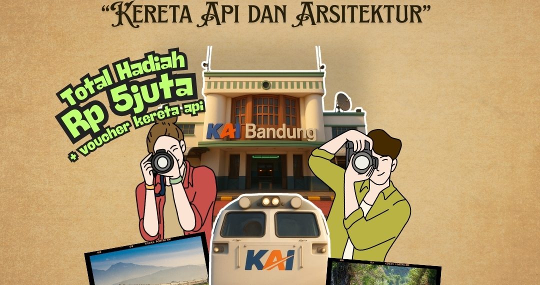 HUT ke-80 KAI, Lomba Foto Kereta dan Arsitektur Digelar di Bandung