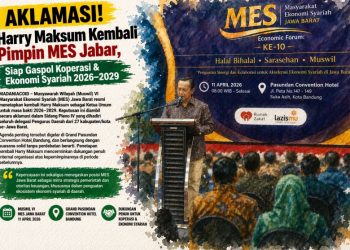 Aklamasi! Harry Maksum Kembali Pimpin MES Jabar, Siap Gaspol Koperasi & Ekonomi Syariah 2026–2029