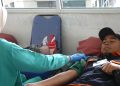 Aksi Humanis KAI Divre II Sumbar di Padang, Donor Darah Disambut Antusias
